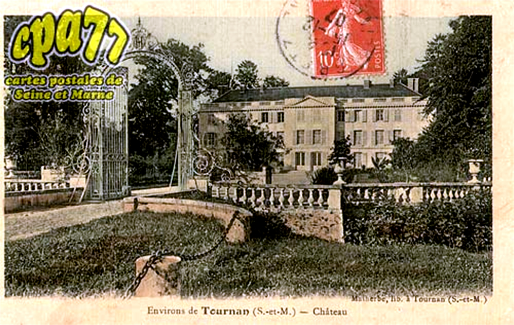Historique_Album_1939_1945_Chateau_Tournan_Carte_Postale